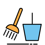 Швабри, віники, вікномийки, щітки для унітазу