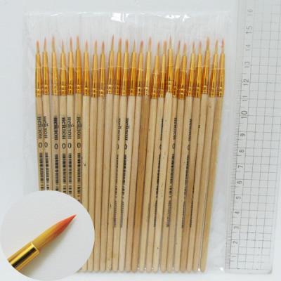 Кисть нейлон №0, круглый