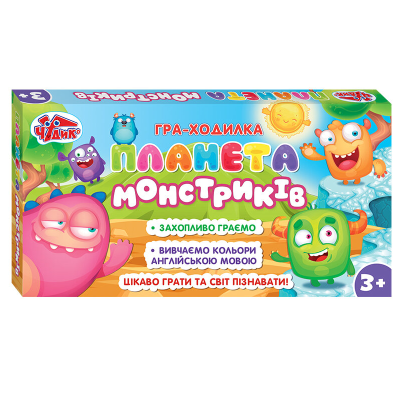 Настольная игра Планета монстриков ЧУДИК, 12120082У