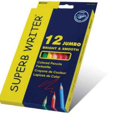 Олівці Marco Jumbo Superb Writer 4400-12CB, 12 кольорів, з точилкою (1/12/72)