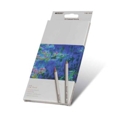 Карандаши 12 цветов шестигранные, Raffine, 7100-12CB, ТМ "Marco"