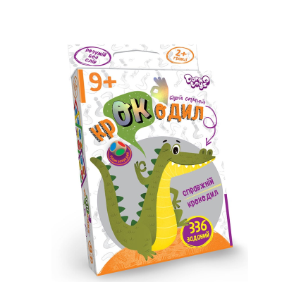 Настольная игра викторина "Тот самый крокодил", рус.