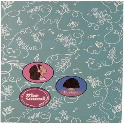 Блокнот, термобіндер А5, 64арк. BeSound-7 (1)