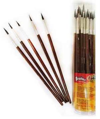 кисточка белка №4, арт. 7611/4, CLASS