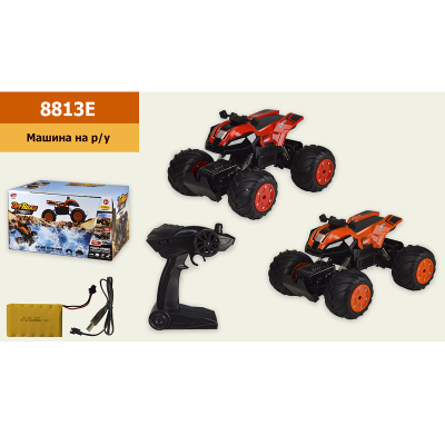 Игрушка Квадроцикл акум. Р/к 8813Е, 2 цвета, размер игрушки 32*26*20,5 см (1)