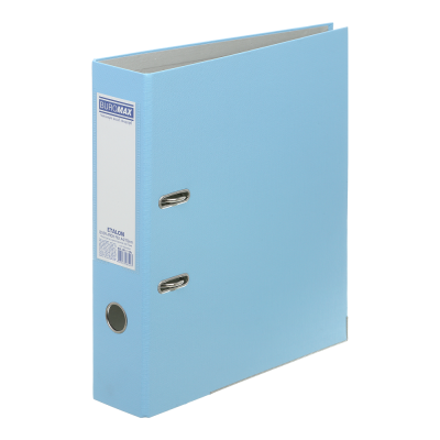 Регистратор одност. ETALON А4, PASTEL, 70мм, сборный, бирюзовый, ВМ.3017-06с (1/24)