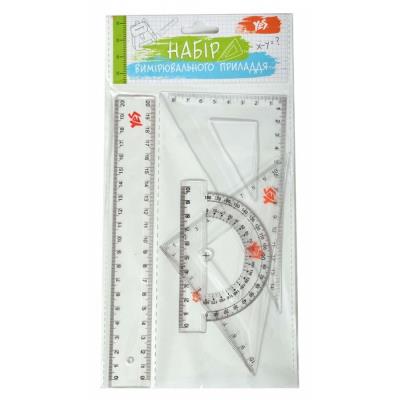 Набір лінійок YES (4 предм.), лінійка 20 см