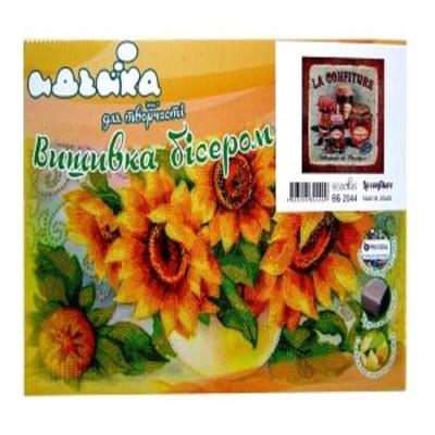 Набір для вишивання бісером "La confiture" 20*20