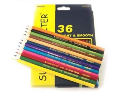 Карандаши 36 цветов шестигранные, Superb Writer, 4100-36CB, TM "Marco"