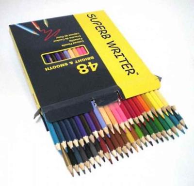 Олівці 48 кольорів, шестигранні, Superb Writer,4100-48CB,TM"Marco" (1/6/60)