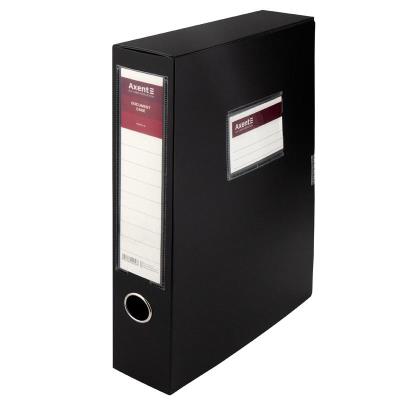 Папка-коробка 60 мм, чорна, 1760-01-A (1/9/36)