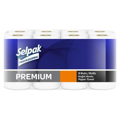 Полотенце бумажное Selpak PRO, Premium, 3 - х слойный, 11,25 м. за 8 рул.