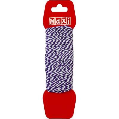 Мотузок для декору, 20м, фіолетовий