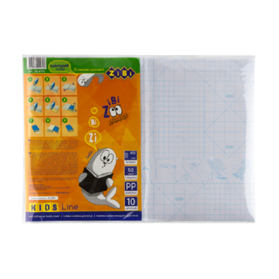 Плівка самоклеюча для книг, 10л. (45х32см) / кульок, прозора