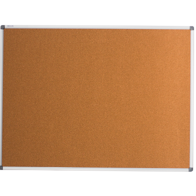 Доска пробковая, 90*120см, алюминиевая рамка, ВМ.0018