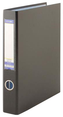 Папка-регистратор Economix 30712-01, А4, 4 D-кольца, 50 мм, черный