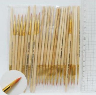 Пензлик нейлон  (ГОСТ №3) (Штрих-код) 