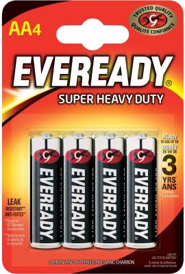 Батарейка EVEREADY AA Heavy Duty 4шт