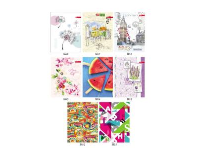 Блокнот А-5 +, 64 листов, блок без линования