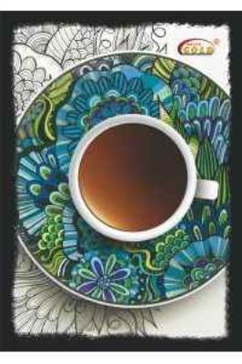 Блокнот Gold Brisk, A6, 80 аркушів, на пружині збоку, СБВ-14 (1/16/192)