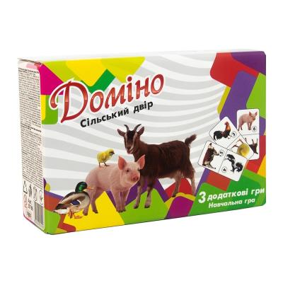 Доміно 30766 (укр) "Сільський двір" в коробці 17,5-11,8-5,6 см