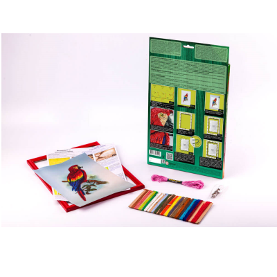 Набір для творчості "Вишивка гладдю по номерам" на розтяжці з рамкою (1)