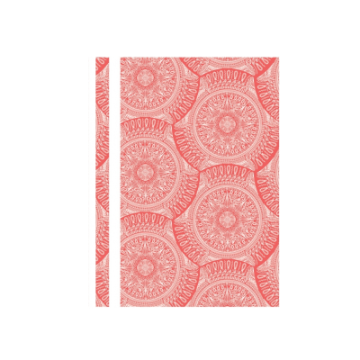 Швидкозшивач А4 без перфорації "Калейдоскоп" глянець, червоний, 160мкм, О31265-03