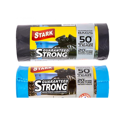 Пакеты для мусора Stark, 160 л * 10 шт, крепкие, синие