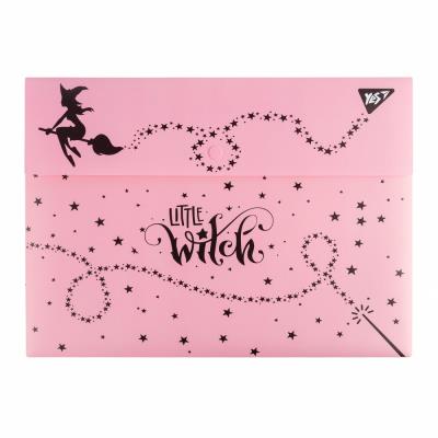 Папка-конверт А4 YES на кнопке "Witch" 491948 (1/12/72)