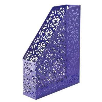 Лоток вертикальний “Barocco” 318x248x75мм, металевий, фіолетовий