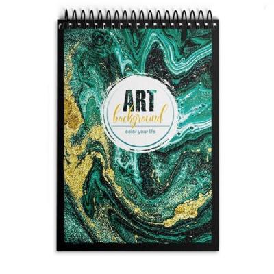 Блокнот на спіралі Gold Brisk A6, 80 аркушів (1/14/224)