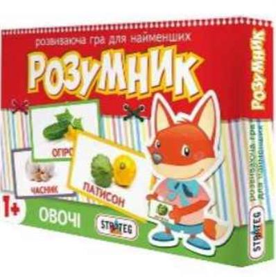 Игра 30302 Стратег, "Маленький Умник, серия: овощи". в кор-ке 28-19,5-3см