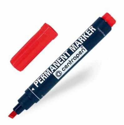Маркер Permanent 1-4,6 мм, червоний, клиноподібний, 8576 (1/10/200/1000)