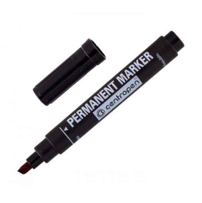 Маркер Permanent 1-4,6 мм, чорний, клиноподібний, 8576 (1/10/200/1000)