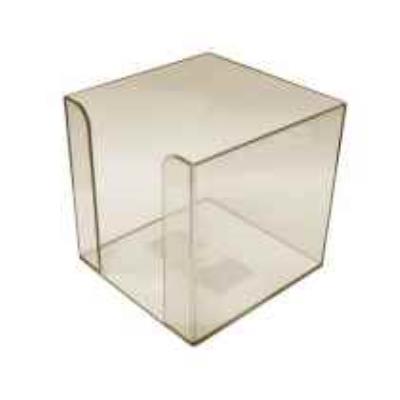 Бокс для бумаги КИП, 9*9*9 см, дымчатый