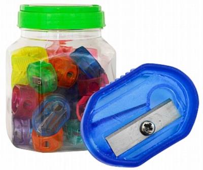 Точилка TK-52636 пластиковая в банке (30/2700) (ТІКІ)