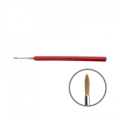 Колонок круглый, Nail art 3009L, №3/0, к.р. кисть KOLOS