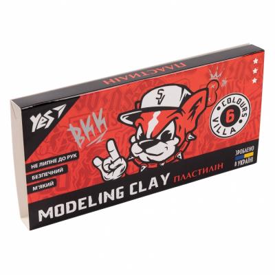 Пластилин YES, 6 цветов, 120 г "Scratch Dog" 540604 (1/60)