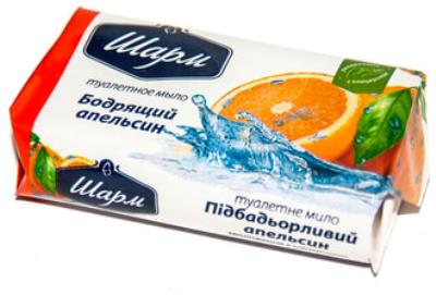Мило тверде Шарм Бадьорий апельсин марка К 70гр (1)
