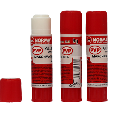 Клей-олівець, 9г, PVP, 4627, NORMA(1/24/720)