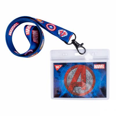 Бейдж Yes горизонтальний, на стрічці Marvel, 940233