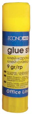 Клей-олівець Economix 41202, основа PVA, 9 г (24/648)