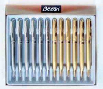 ручка мет. эт."Baixin" (mix gold+silver) BP951S+G (1/12)