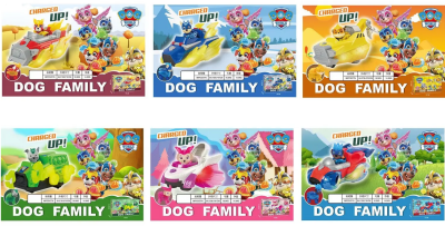 Ігровий набір PAW PATROL, 6 видів, в кор. 18*10*10,5 см, SZ-9088ABCDEF