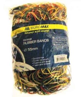 Резинка для денег Buromax, JOBMAX, 500 грамм, ассорти, BM.5504