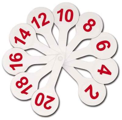 Віяло цифр (1/100)