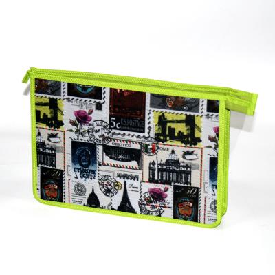 Папка на блискавці формат А5 "Марки" , 270х190мм, 450мкм, арт.461106