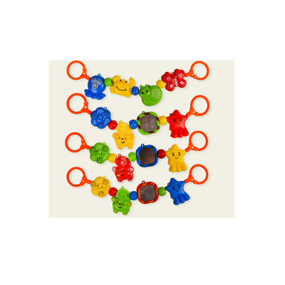 Брязкальце на коляску 39003/3308, 4 види, в пакеті 18*25 см