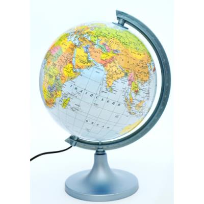 Глобус 220мм з підсвіткою 