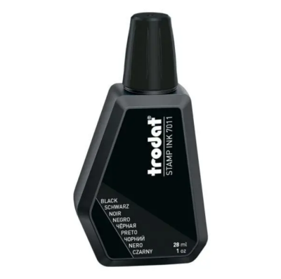 Фарба штемпельна Trodat, 28мл, чорна, 7011 (1/10)